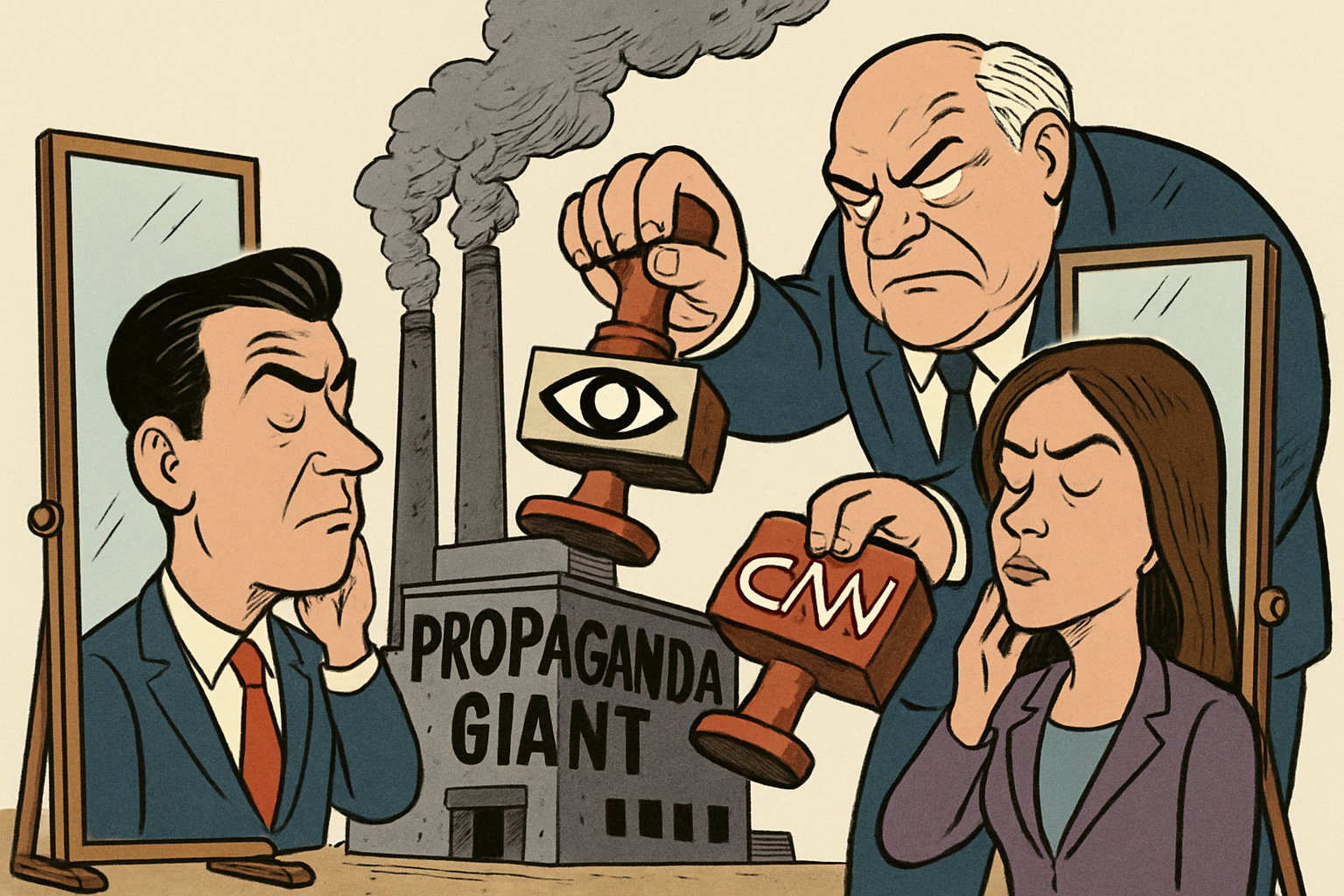 Acosta and Couric Warn of an Ellison 'Propaganda Giant' at CBS and CNN