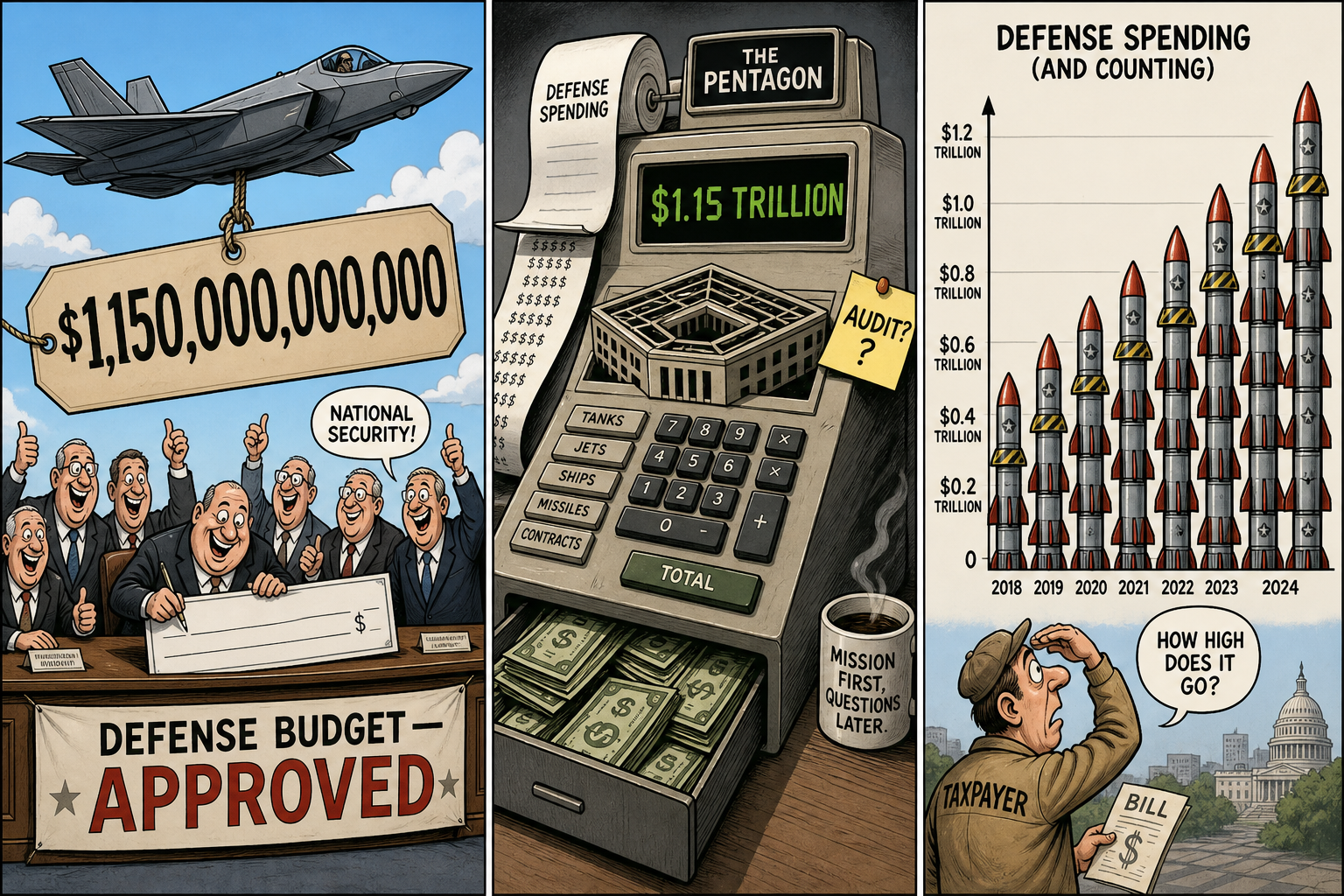 Congress Approved $1.15 Trillion for a Pentagon That Can't Pass an Audit