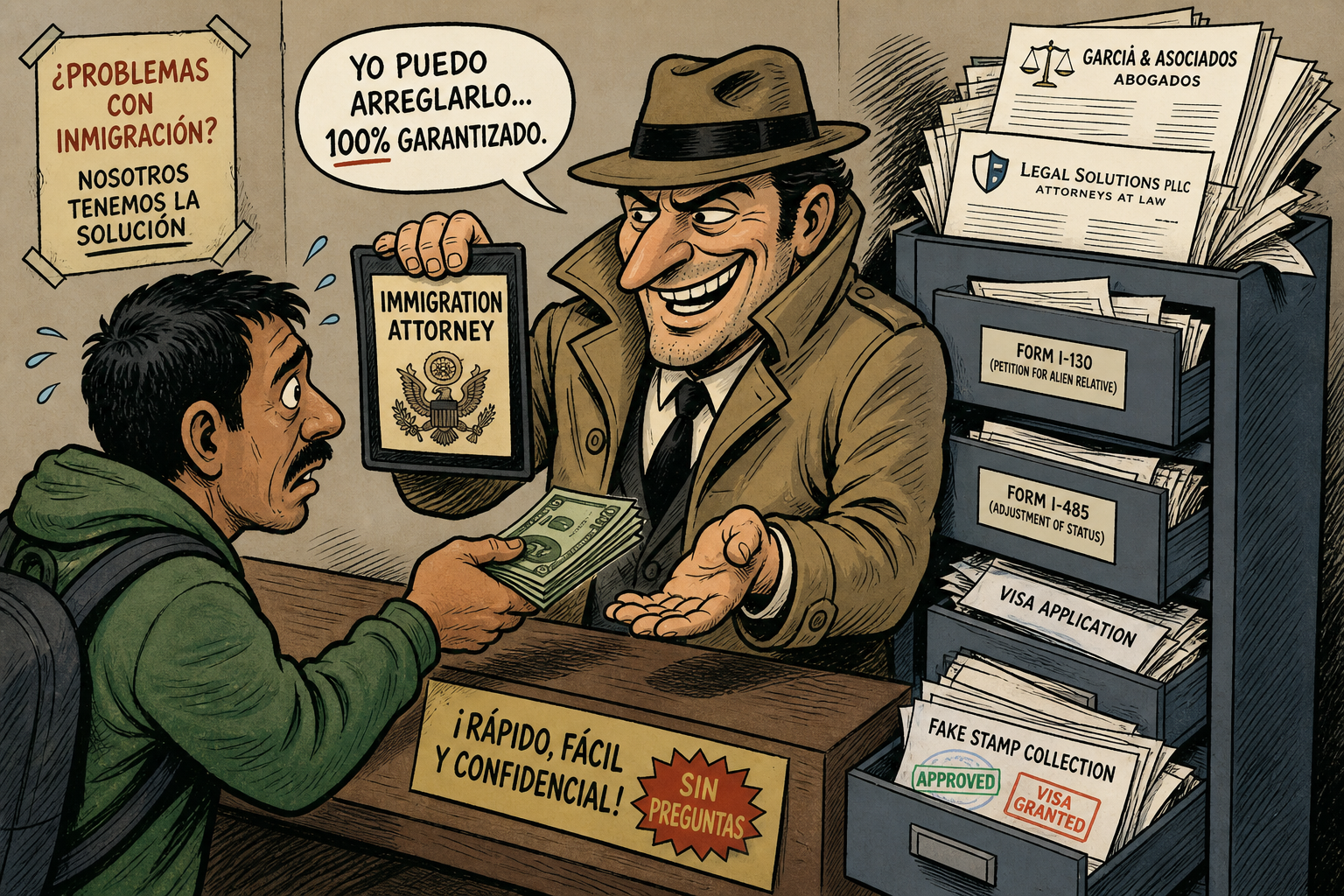 AI Scammers Are Cloning Immigration Lawyers' Identities — Then Robbing Desperate Immigrants of Everything.