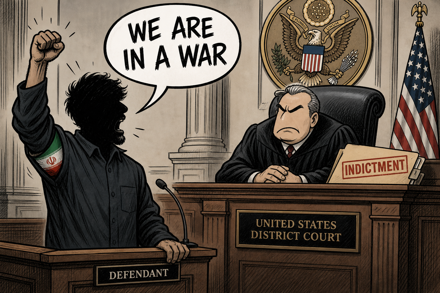'We Are in a War': An Alleged Iran-Backed Commander's Defiant Outburst in a U.S. Court