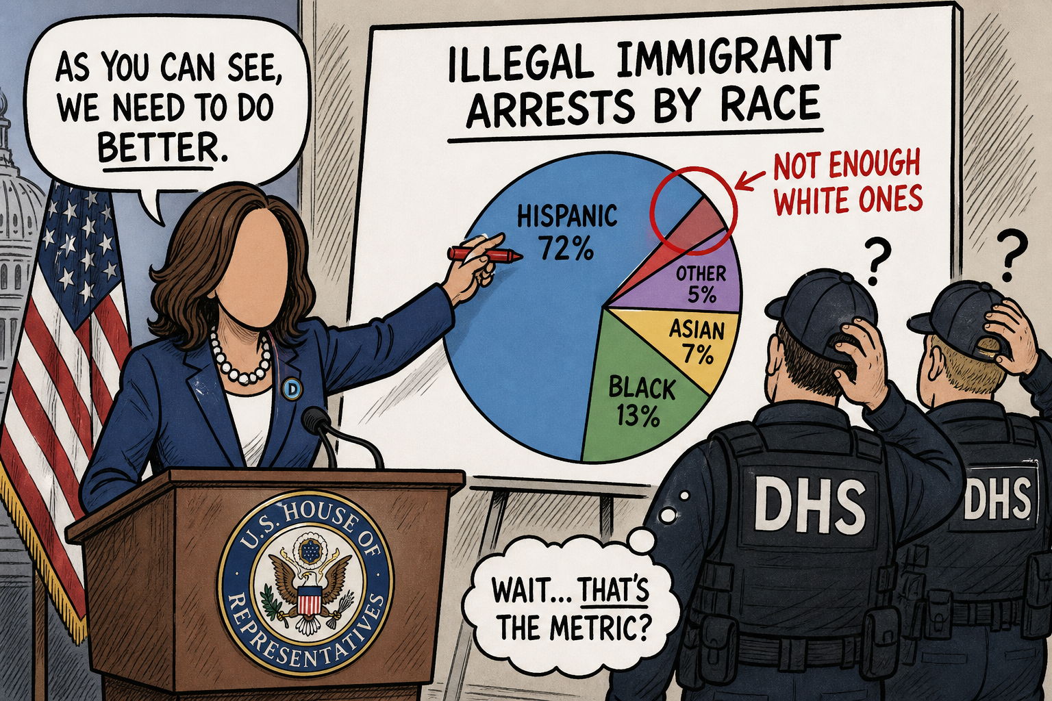 Rep. LaMonica McIver — Under Federal Indictment for Assaulting an ICE Officer — Demands Racial Quotas in Immigration Enforcement.