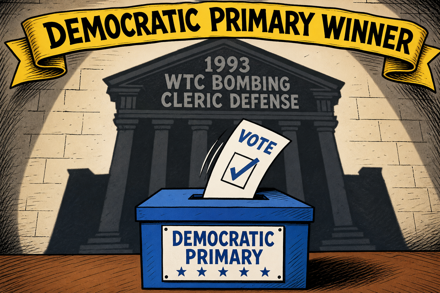 A NJ Democrat Who Testified for the 1993 WTC Bombing Cleric Just Won a Congressional Primary.