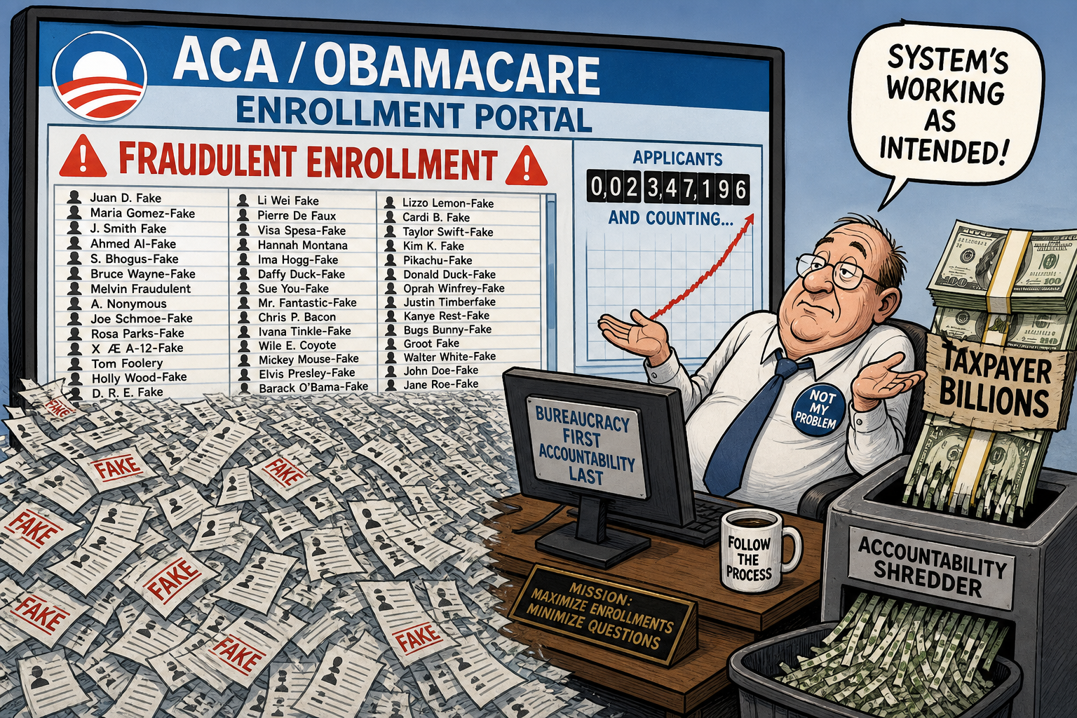 6.4 Million People Are Getting Obamacare Subsidies They Don't Qualify For. It Costs $27 Billion a Year.