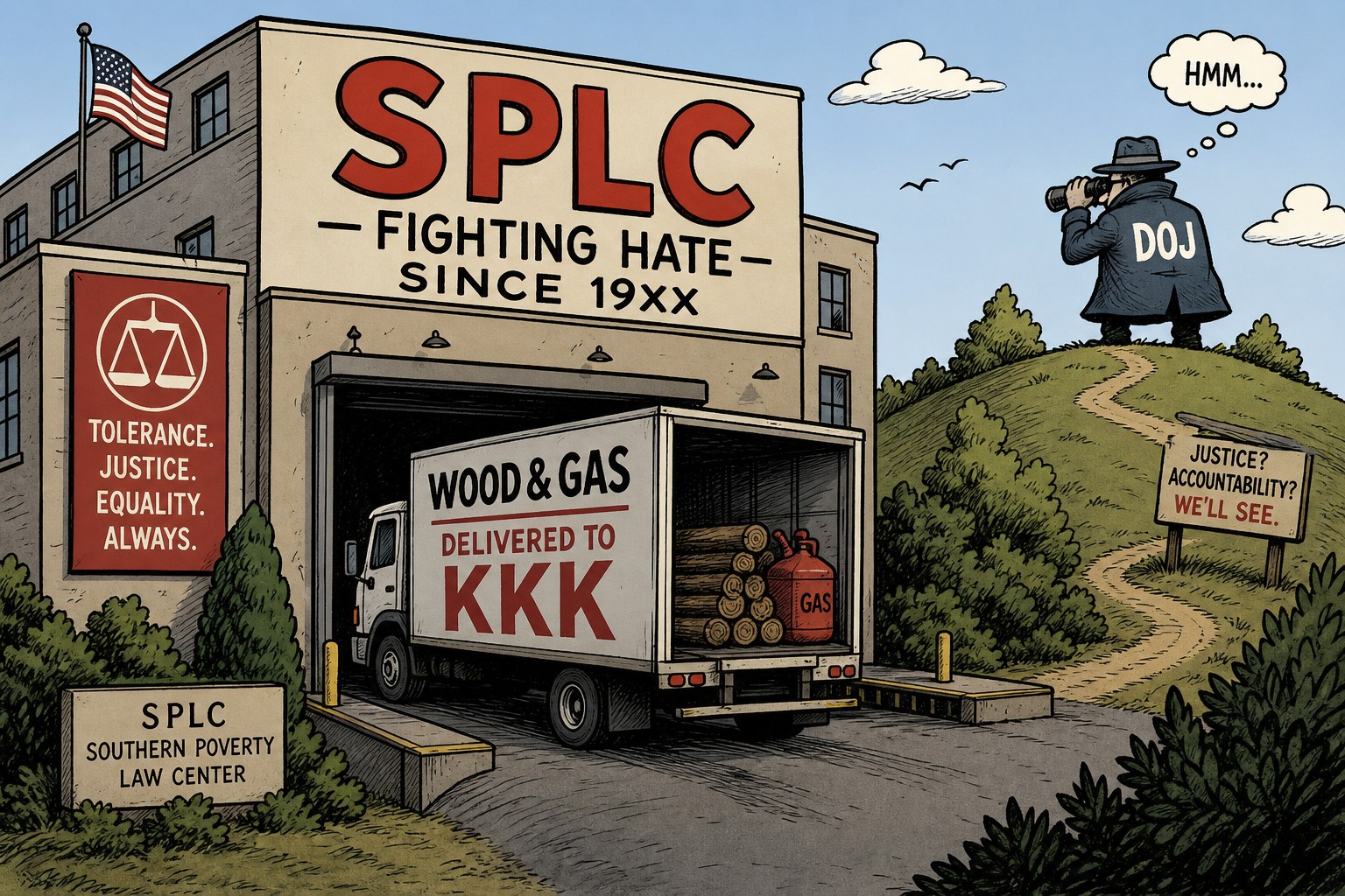 The SPLC Was Paying KKK Members $1,200/Month to Stay in the Klan — and Reimbursed Their Cross-Burning Costs.