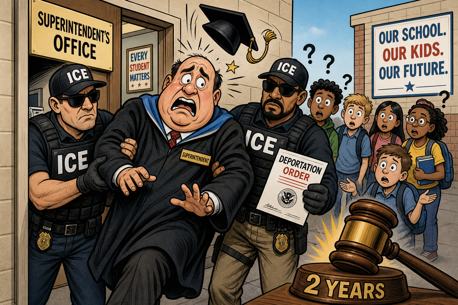 An Illegal Alien From Guyana Became Iowa's Largest School District Superintendent. He Got 2 Years in Federal Prison.
