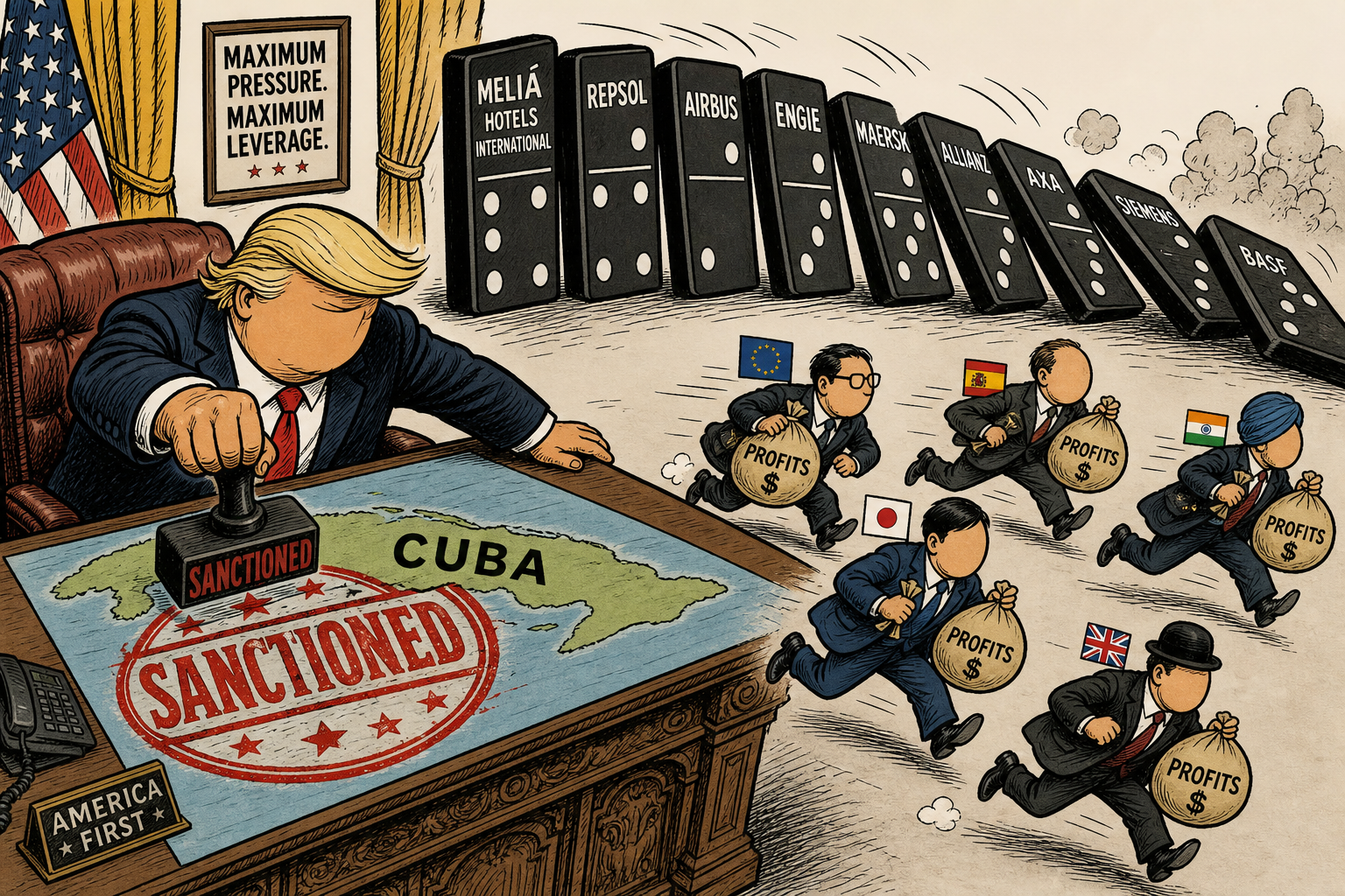 Trump's Cuba Sanctions Hit Foreign Companies Too. Meliá Is Closing 15 Hotels. Iberostar Is Out.