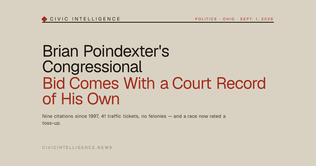 Brian Poindexter Wants to Flip a Trump District. His Own Court Record ...