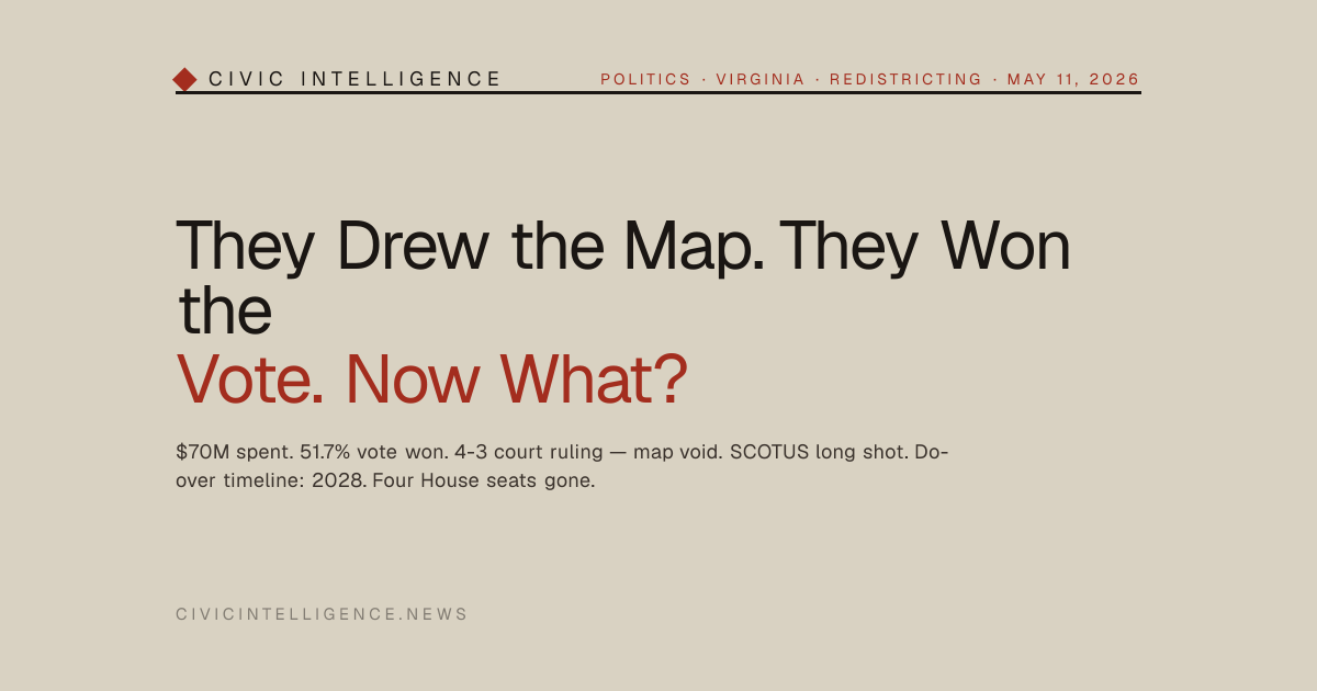 They Drew the Map. They Won the Vote. The Court Took It All Away. Now ...
